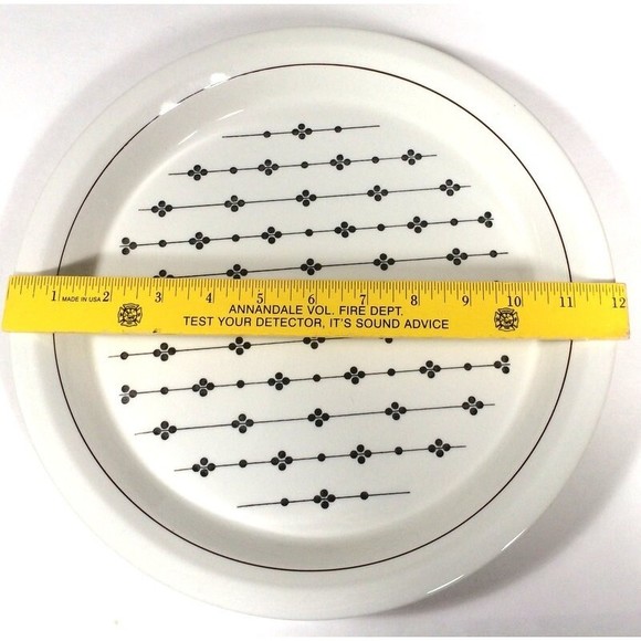 Arabia Finland Kartano round platter, Esteri Tomula Vintage Scandinavian Modern - Picture 6 of 6